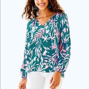 Lilly Pulitzer Charleigh Top small tunic
